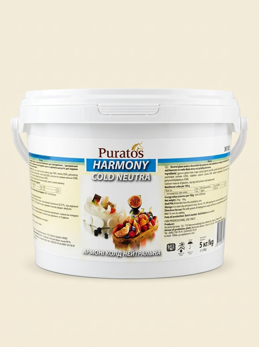 Гель нейтральний Глазур Harmony Cold Neutra, Puratos
