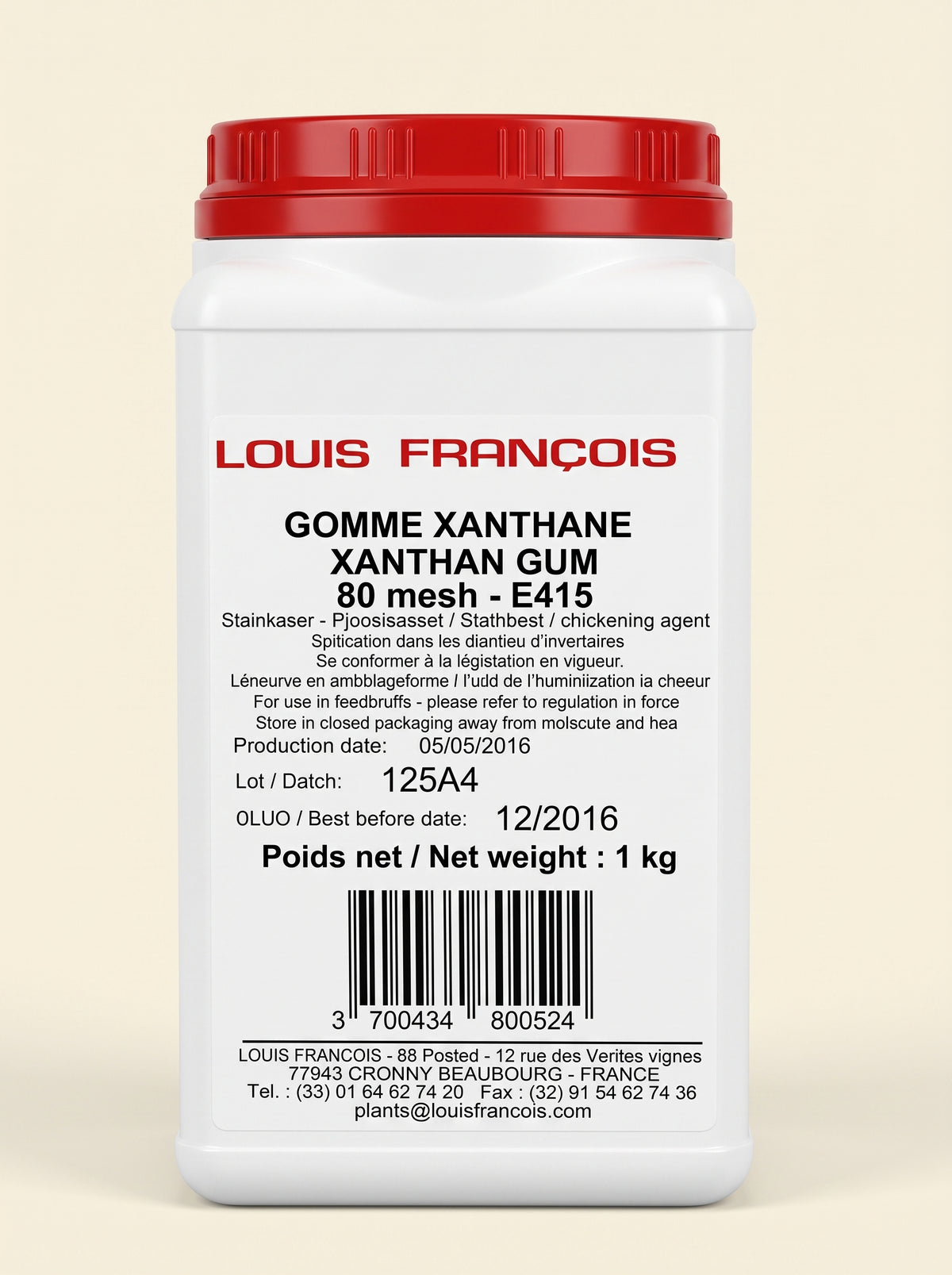 Ксантанова камедь, Louis Francouis Франція, 1 кг
