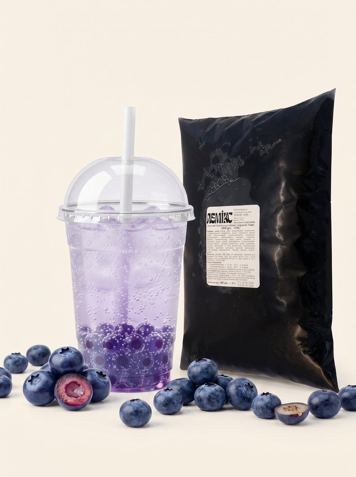 Кульки із соком Чорниця, Bubble Tea (Бабл Ті)
