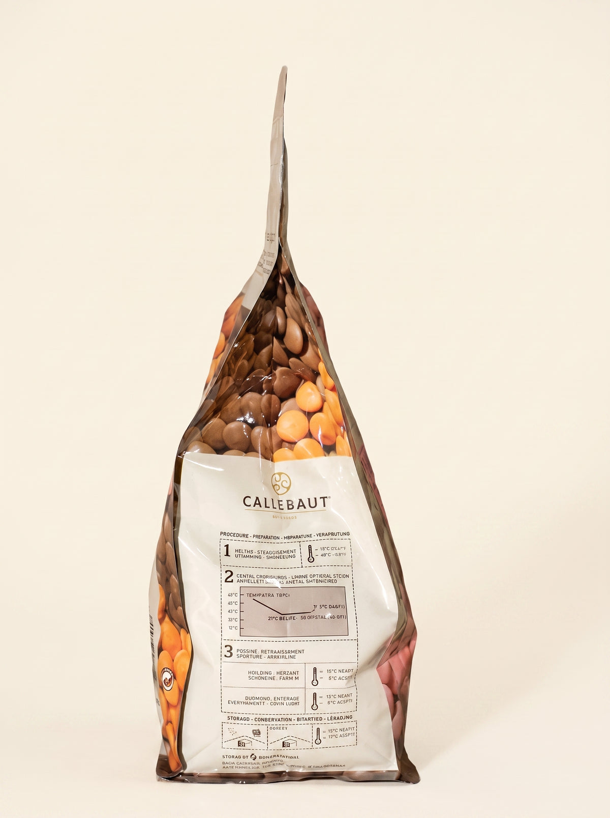 Рожевий шоколад зі смаком Полуниці, Callebaut