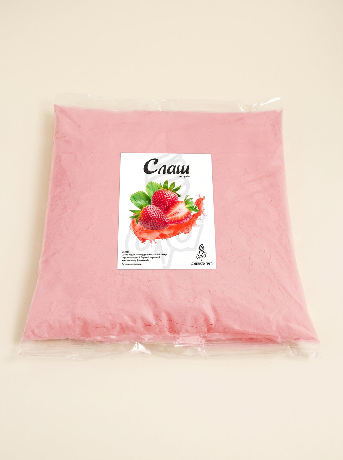 Суміш для слашу Полуниця