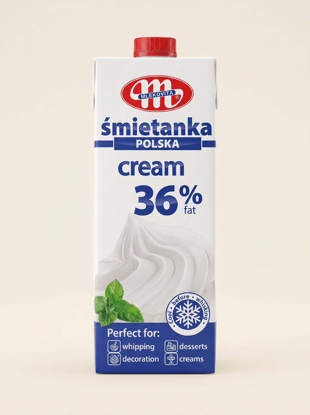 Вершки тваринні 36% Smietanka Mlekovita